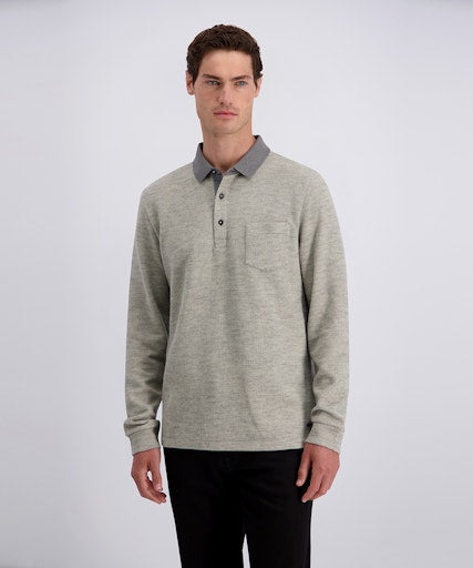Polo's lange mouw  Pierre Cardin