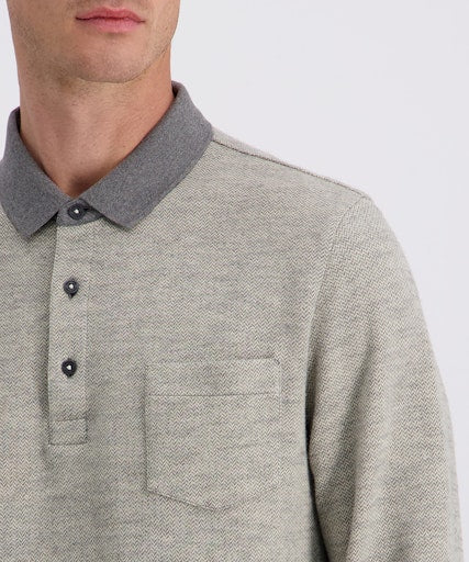 Polo's lange mouw  Pierre Cardin