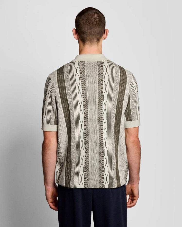 Polo's korte mouw beige Lyle & Scott