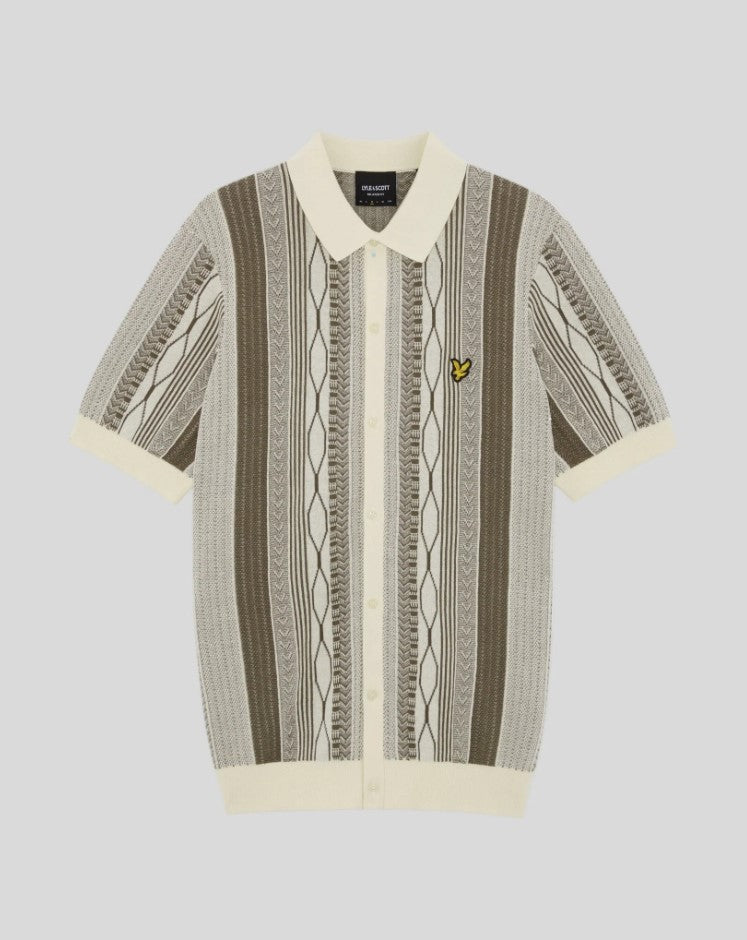 Polo's korte mouw beige Lyle & Scott