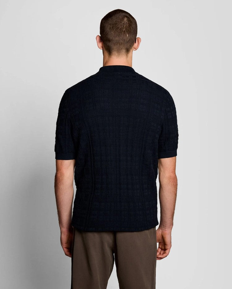 Polo's korte mouw navy Lyle & Scott