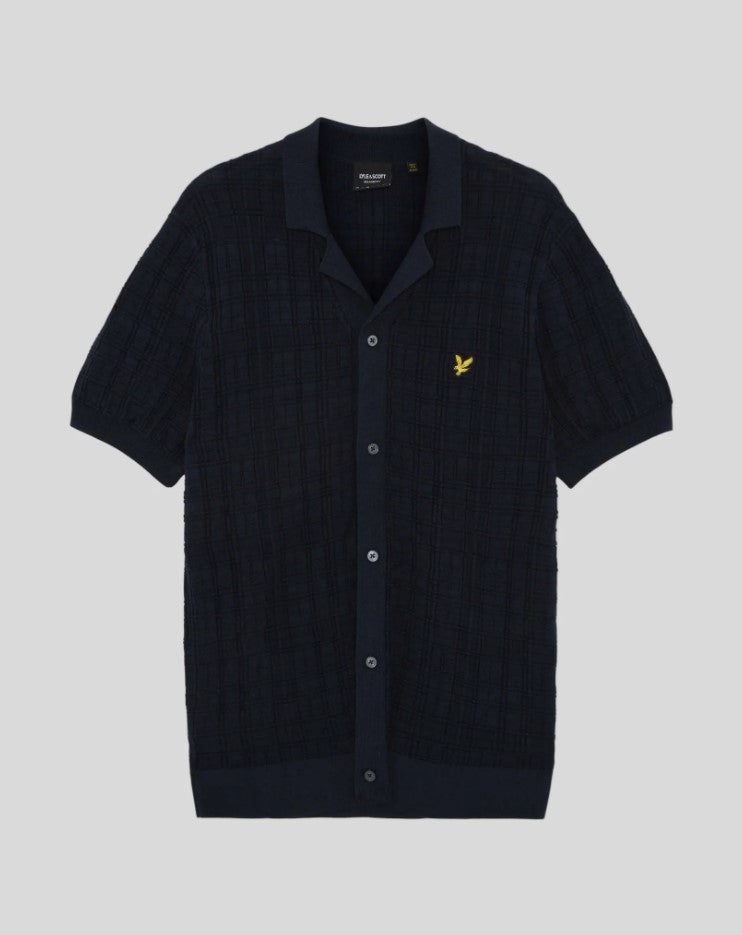 Polo's korte mouw navy Lyle & Scott