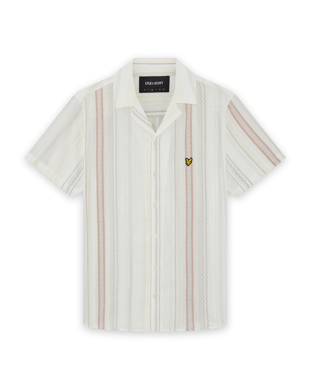 Polo's korte mouw beige Lyle & Scott