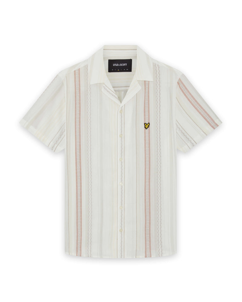 Polo's korte mouw beige Lyle & Scott