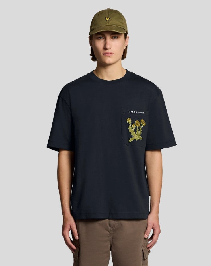 T-shirts korte mouw navy Lyle & Scott