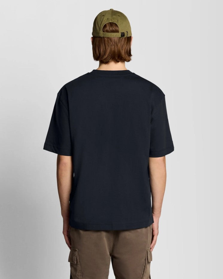 T-shirts korte mouw navy Lyle & Scott