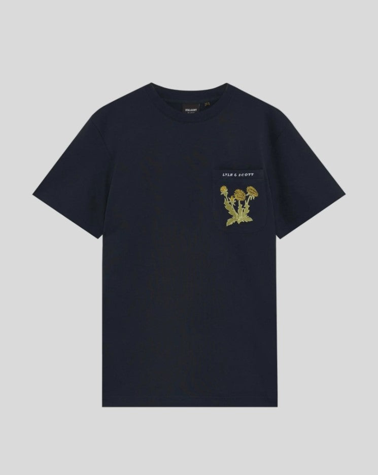 T-shirts korte mouw navy Lyle & Scott