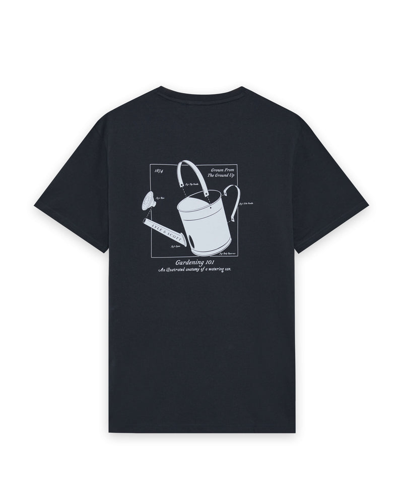 T-shirts korte mouw navy Lyle & Scott