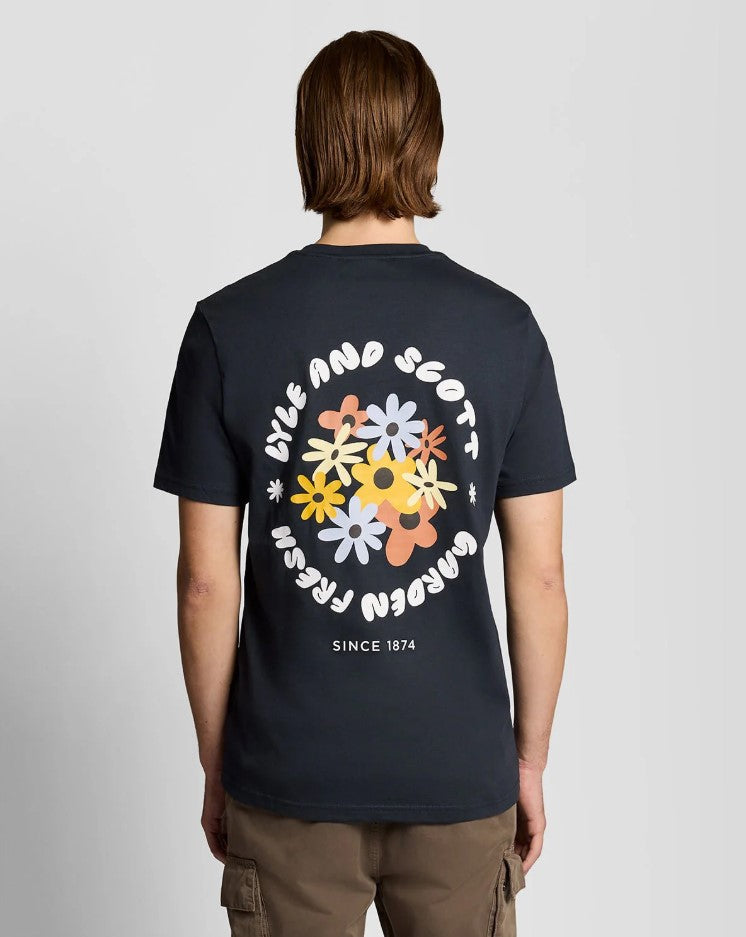 T-shirts korte mouw navy Lyle & Scott