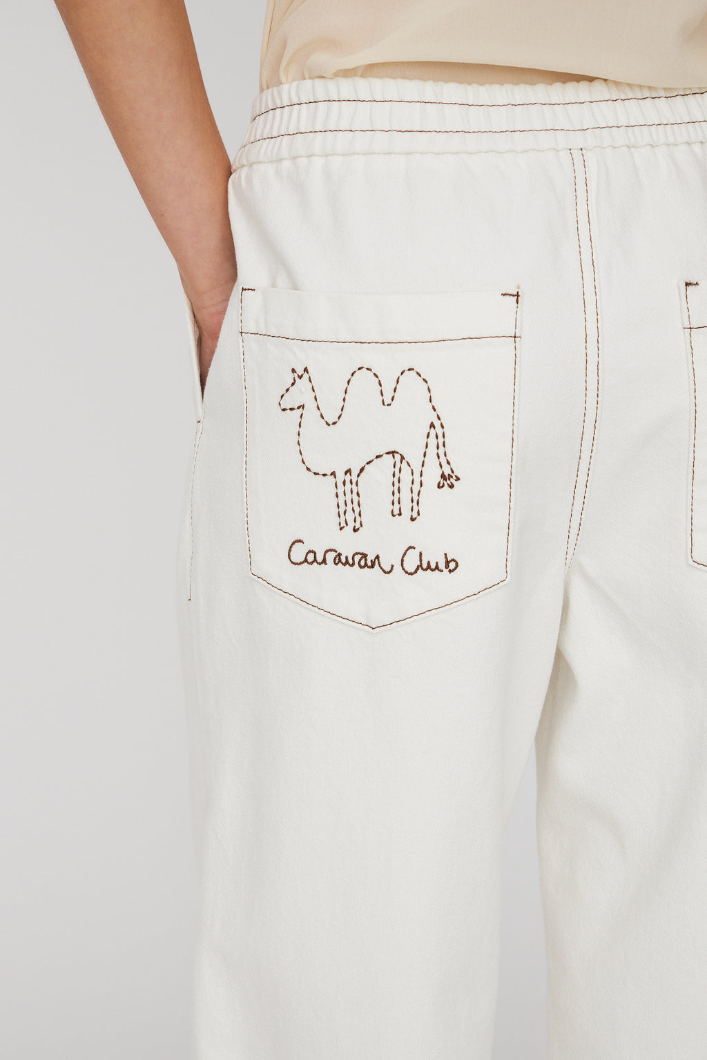 Jeans wit STELLA NOVA