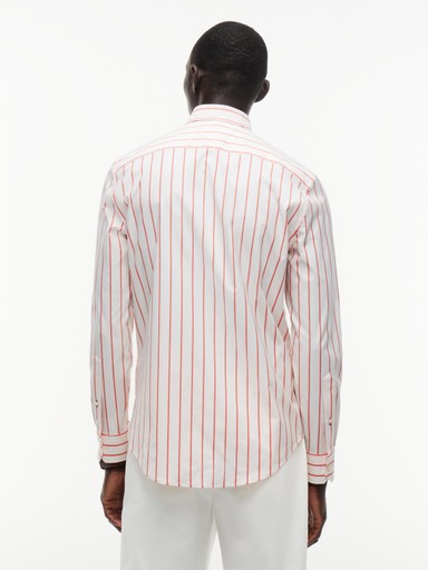 Hemden lange mouw oranje Tommy Hilfiger
