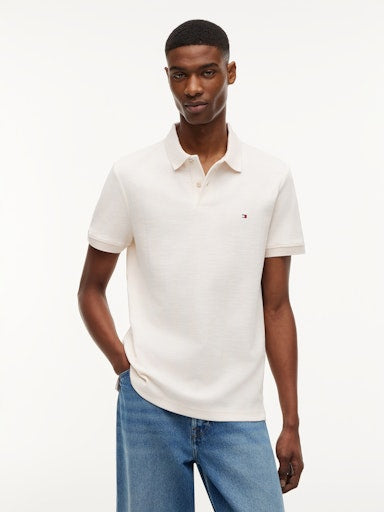 Polo's korte mouw beige Tommy Hilfiger