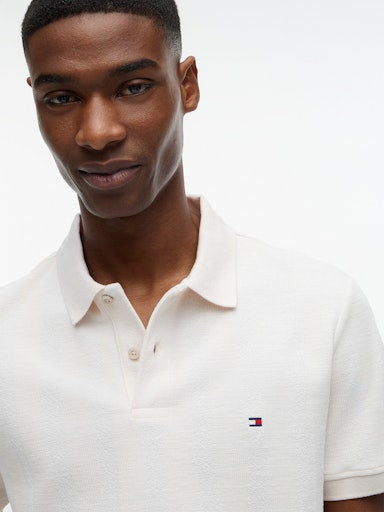 Polo's korte mouw beige Tommy Hilfiger