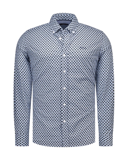Hemden lange mouw blauw NZA New Zealand Auckland