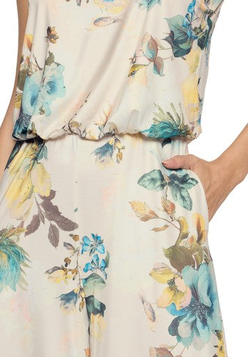 Jumpsuits zonder mouw beige Vera Mont