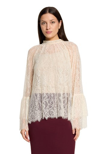 Blouses lange mouw beige Vera Mont
