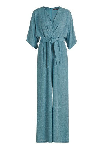 Jumpsuits korte mouw blauw Vera Mont