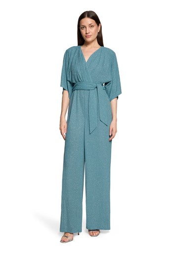 Jumpsuits korte mouw blauw Vera Mont