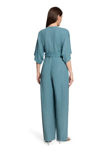 Jumpsuits korte mouw blauw Vera Mont