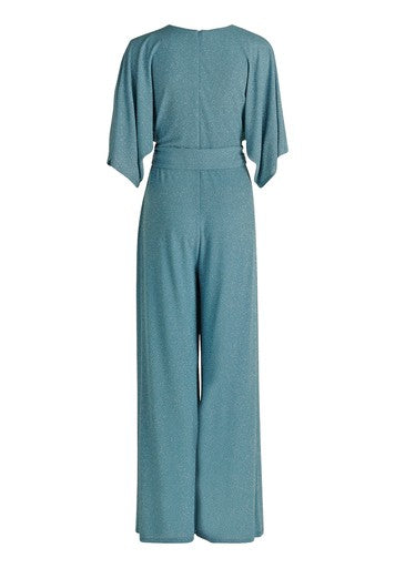 Jumpsuits korte mouw blauw Vera Mont