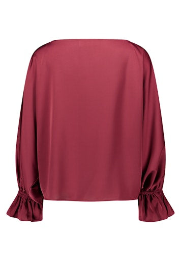 Blouses lange mouw rood Vera Mont