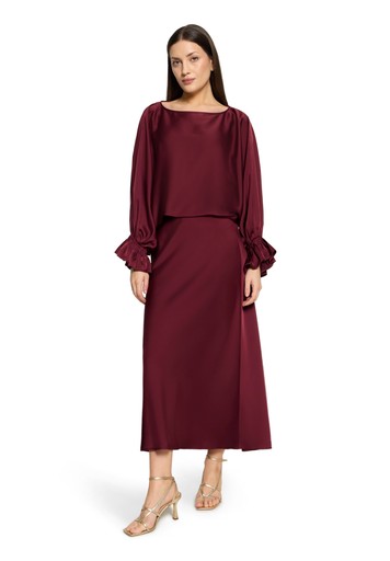 Blouses lange mouw rood Vera Mont