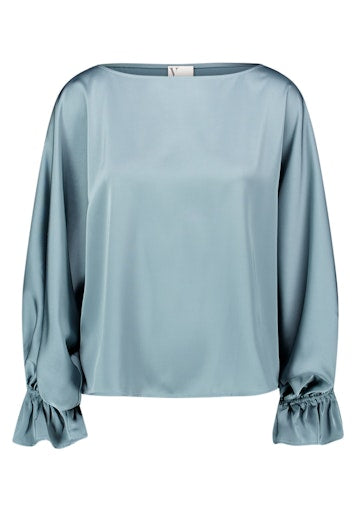 Blouses lange mouw blauw Vera Mont