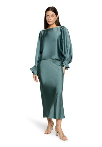 Blouses lange mouw blauw Vera Mont