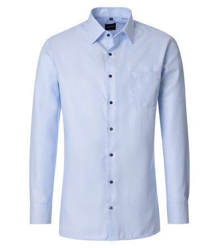 Hemden lange mouw blauw VENTI