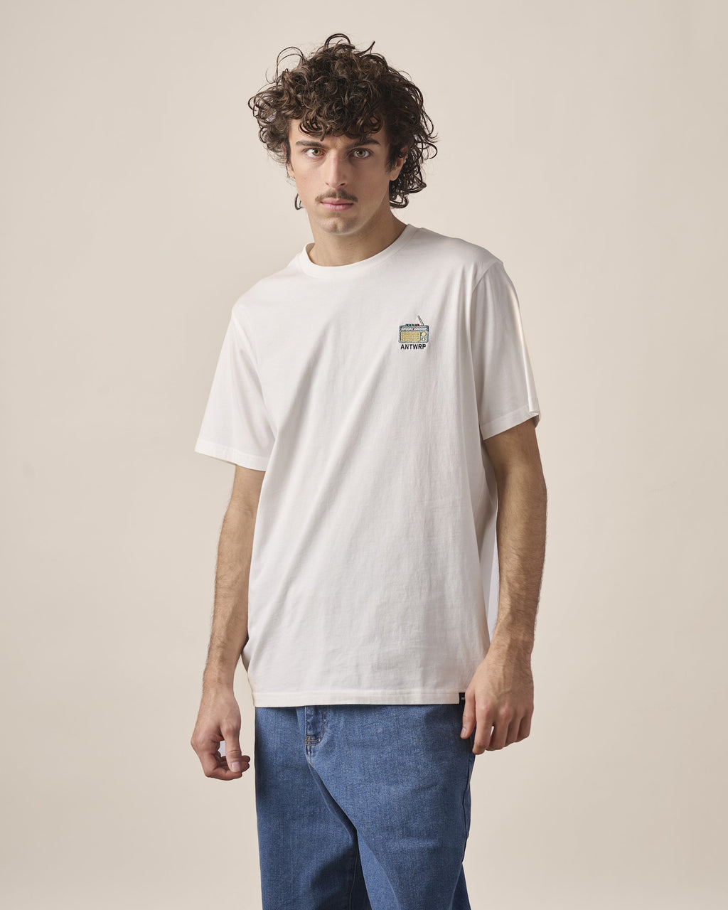 T-shirts korte mouw wit ANTWRP