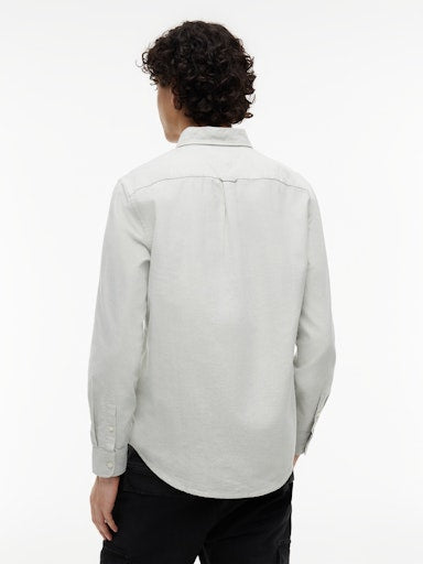 Hemden lange mouw groen Tommy Jeans