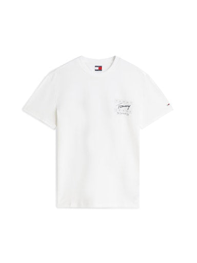 T-shirts korte mouw beige Tommy Jeans