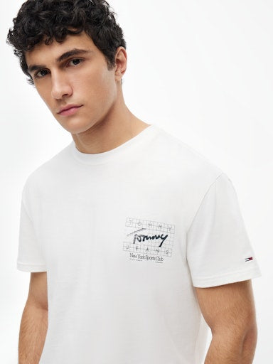 T-shirts korte mouw beige Tommy Jeans