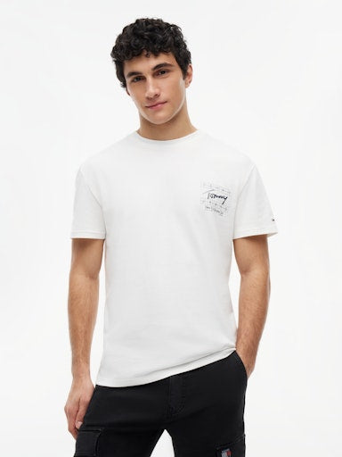 T-shirts korte mouw beige Tommy Jeans