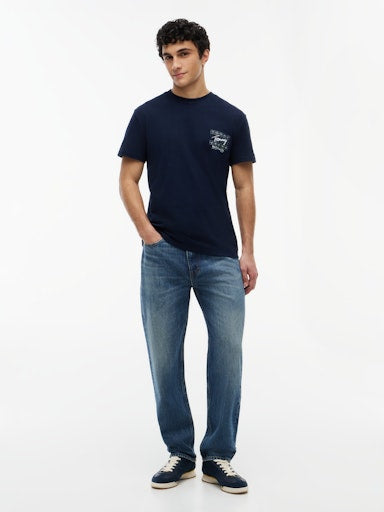 T-shirts korte mouw navy Tommy Jeans