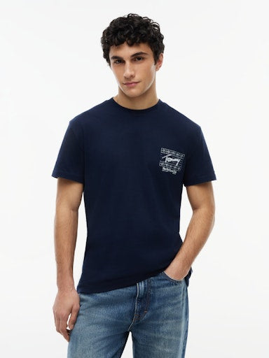 T-shirts korte mouw navy Tommy Jeans