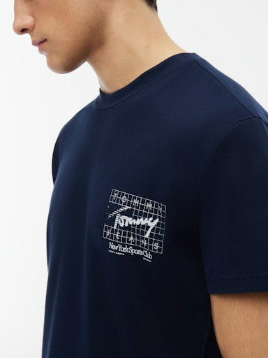 T-shirts korte mouw navy Tommy Jeans