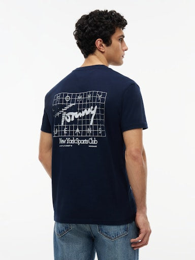 T-shirts korte mouw navy Tommy Jeans
