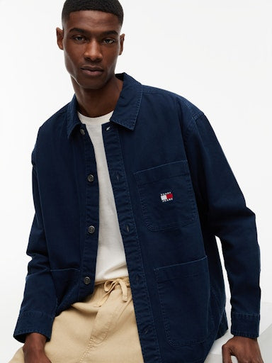 Hemden lange mouw navy Tommy Jeans