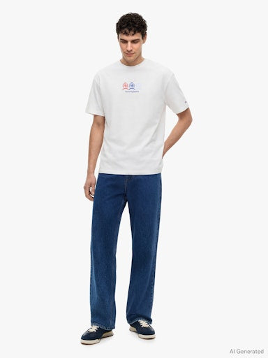 Broeken blauw Tommy Jeans