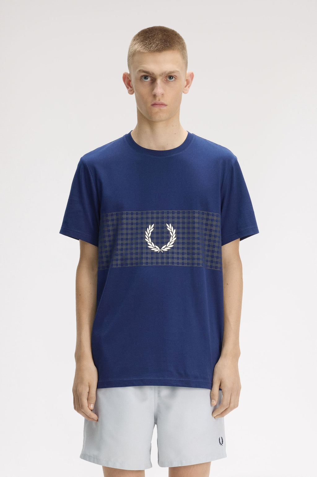 T-shirts korte mouw blauw Fred Perry
