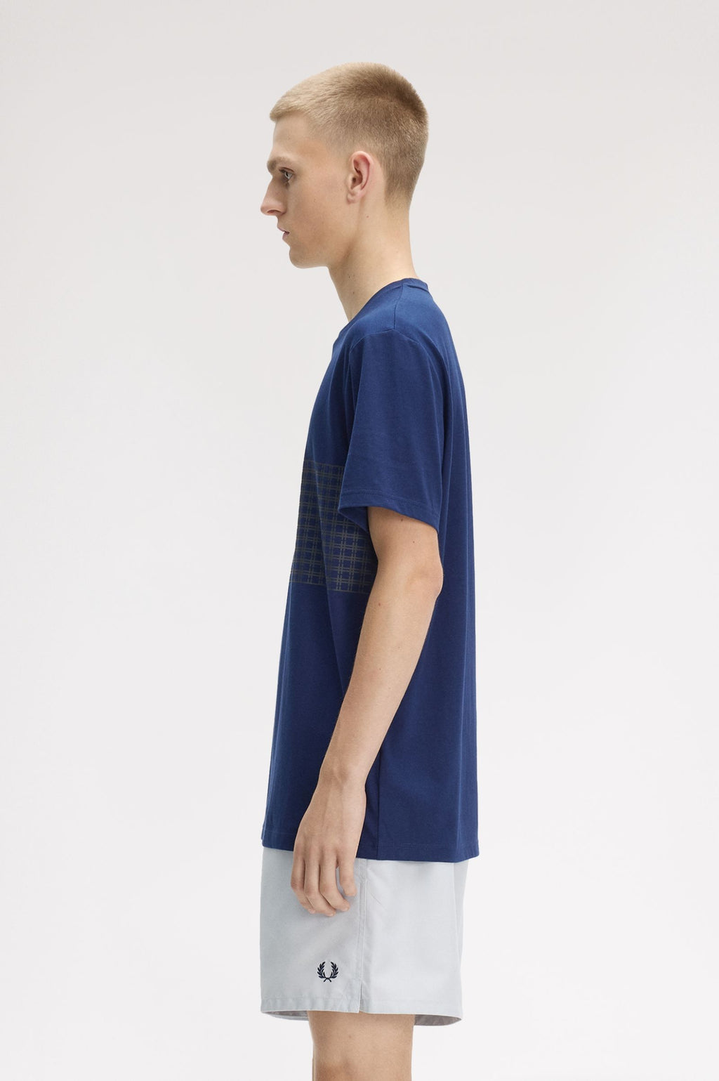 T-shirts korte mouw blauw Fred Perry