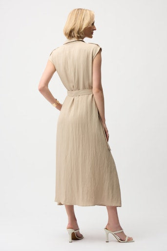 Jurken zonder mouw beige Joseph Ribkoff