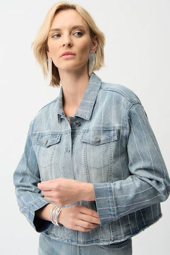 Jassen blauw Joseph Ribkoff