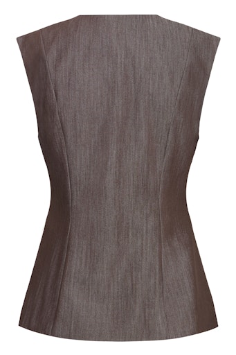 Gilets bruin ICHI