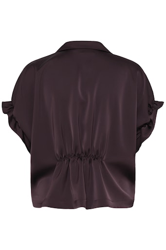 Blouses lange mouw bruin ICHI