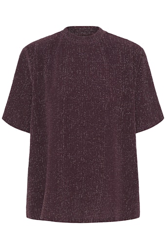 T-shirts korte mouw bruin ICHI