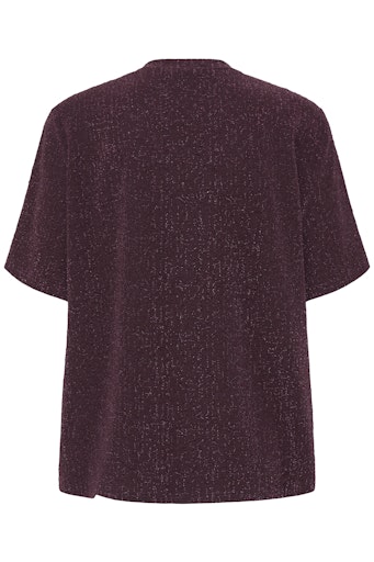 T-shirts korte mouw bruin ICHI