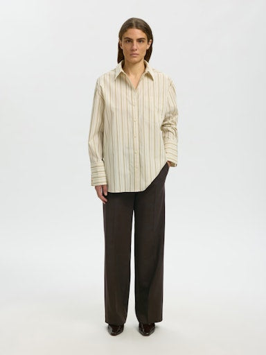 Broeken bruin Selected FEMME