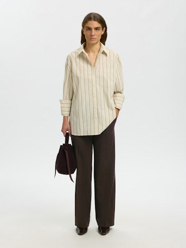 Broeken bruin Selected FEMME